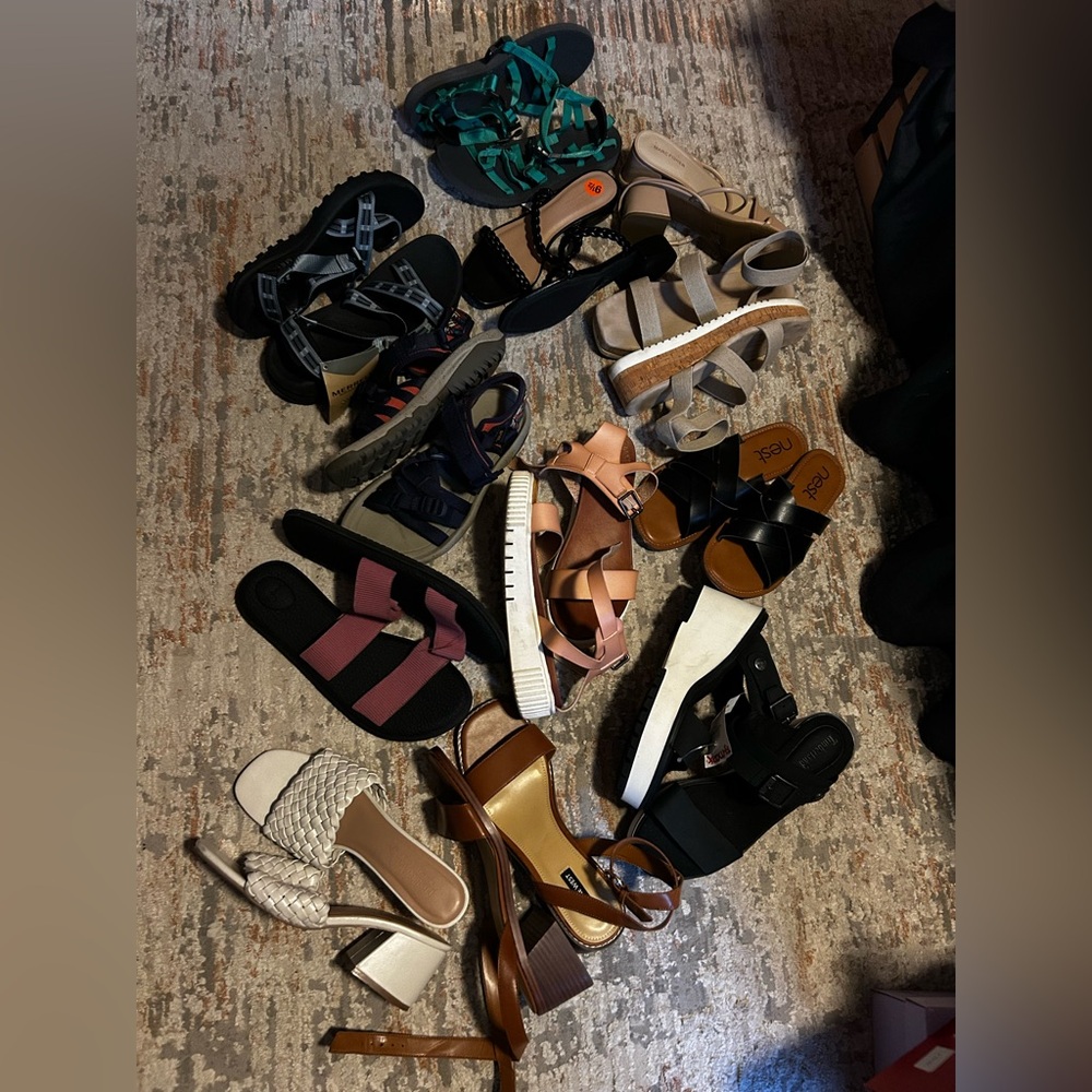 Assorted Sandals Bundle - image 2